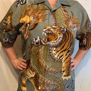 Tiger & dragon dress shirt